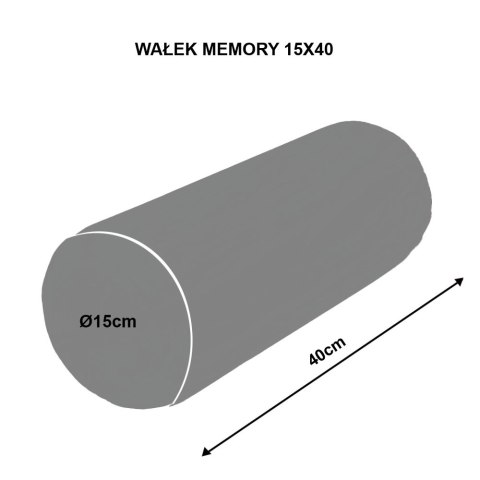 Poduszka Wałek - Irys Ø15x40 cm Poduszka Wałek - Irys Ø15x40 cm