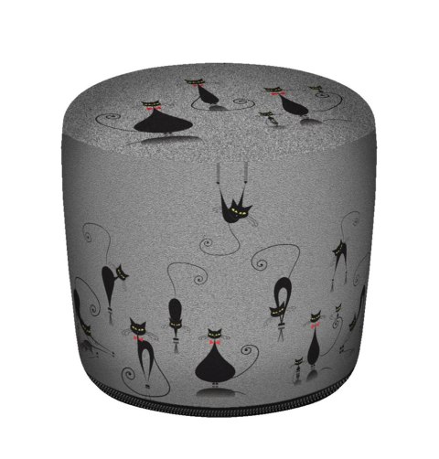 Pufa Walec Codura GR Cats 40x40 cm Pufa Walec Codura GR Cats 40x40 cm