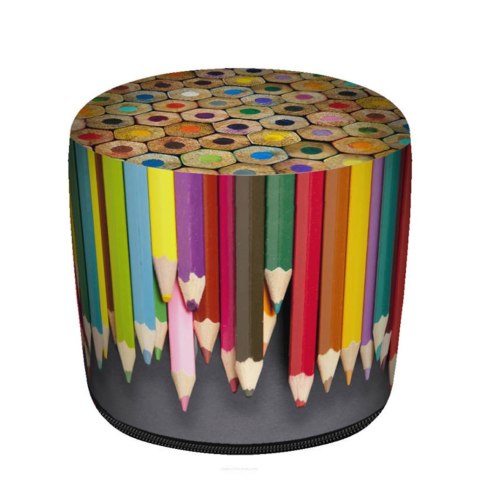 Pufa Walec Codura GR Crayons 40x40 cm Pufa Walec Codura GR Crayons 40x40 cm