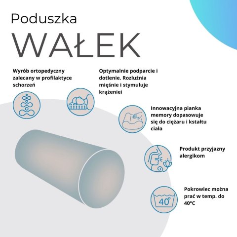Poduszka Wałek - ALICANTE - Ø15x40 cm Poduszka Wałek - ALICANTE - Ø15x40 cm