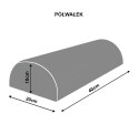 Półwałek - Bukiet 10x40 cm Półwałek - Bukiet 10x40 cm
