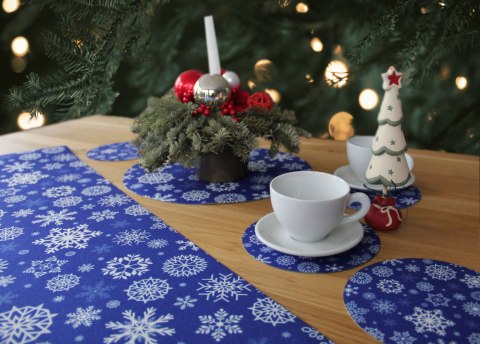 Bieżnik na stół SNOW 95x33 cm Bieżnik na stół SNOW 95x33 cm