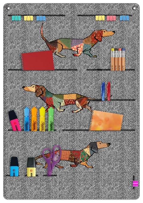 Organizer antracyt JOKER 45x65 cm Organizer antracyt JOKER 45x65 cm