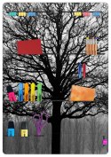 Organizer antracyt SERENITY 45x65 cm Organizer antracyt SERENITY 45x65 cm