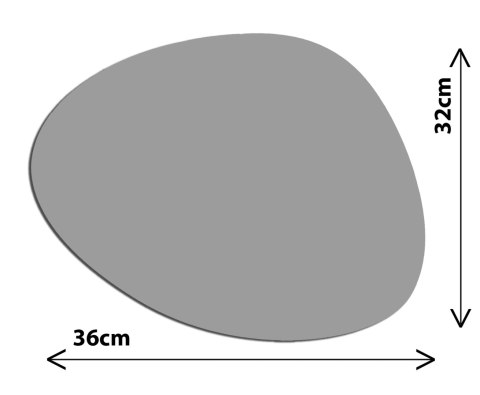 Podkładka na stół OVAL Pocałunek Podkładka na stół OVAL Pocałunek