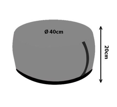 Pufa Codura Low ENIGMA 40x20 cm Pufa Codura Low ENIGMA 40x20 cm