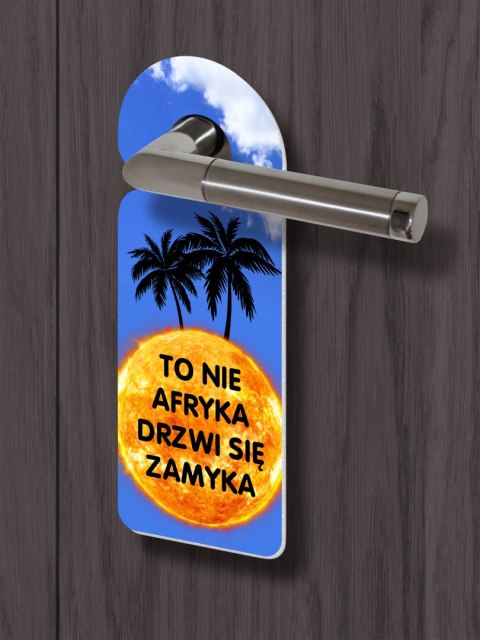 Zawieszka na klamkę - AFRYKA Zawieszka na klamkę - AFRYKA