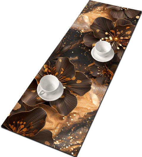 Bieżnik na stół PEARL FLOWER 115x40 cm Bieżnik na stół PEARL FLOWER 115x40 cm
