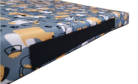Legowisko - Materac SQUAR Blue Dogs 60x60x5 cm Legowisko - Materac SQUAR Blue Dogs 60x60x5 cm