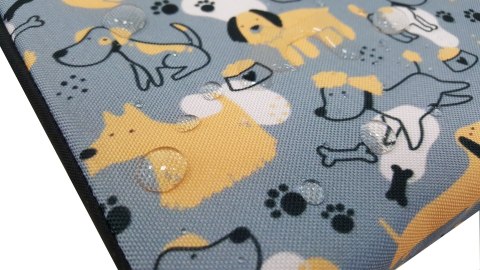 Legowisko - Materac SQUAR Grey Dogs 60x60x5 cm Legowisko - Materac SQUAR Grey Dogs 60x60x5 cm