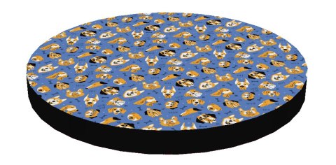 Legowisko dla KOTA /Materac z elastycznej pianki Ring 55 cm Blue Dogs Legowisko dla KOTA /Materac z elastycznej pianki Ring 55 cm Blue Dogs