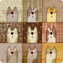 Podkładka - PEXESO BEIGE - 33 cm x 33 cm Podkładka - PEXESO BEIGE - 33 cm x 33 cm
