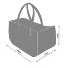 Torba filcowa gospodarcza XL antracyt Torba filcowa gospodarcza XL antracyt