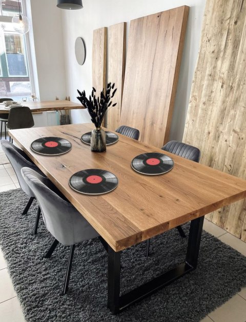 Zestaw podkładek na stół okrągłych 4DG (wersja pogrubiona) - VINYL Zestaw podkładek na stół okrągłych 4DG (wersja pogrubiona) - VINYL