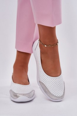 Baleriny Model Lucy 21PB32-3621 White - Step in style Step in style
