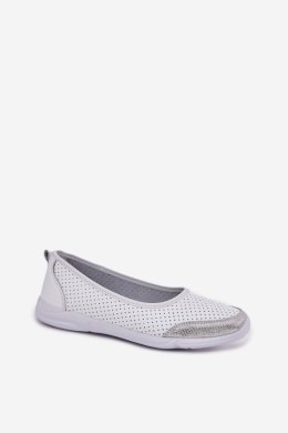 Baleriny Model Lucy 21PB32-3621 White - Step in style Step in style