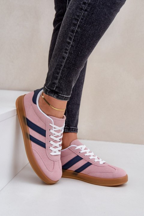 Buty Sportowe Model Ennorwen YY-108 Pink - Step in style Step in style Buty Sportowe Model Ennorwen YY-108 Pink - Step in style Step in style