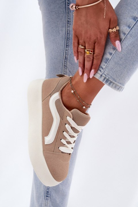 Buty Sportowe Model Tellnira BL606P Khaki - Step in style Step in style Buty Sportowe Model Tellnira BL606P Khaki - Step in style Step in style