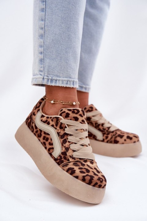Buty Sportowe Model Tellnira BL606P Panterka - Step in style Step in style