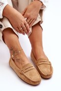 Mokasyny Model Lenvie FT245 Camel - Step in style Step in style Mokasyny Model Lenvie FT245 Camel - Step in style Step in style