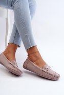 Mokasyny Model Rabell DF711 Violet - Step in style Step in style Mokasyny Model Rabell DF711 Violet - Step in style Step in style