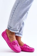 Mokasyny Model Si Passione FT246 Pink - Step in style Step in style Mokasyny Model Si Passione FT246 Pink - Step in style Step in style
