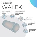 Poduszka Wałek z pianki memory - PANTERKA JASNA - Ø15x40 cm Poduszka Wałek z pianki memory - PANTERKA JASNA - Ø15x40 cm