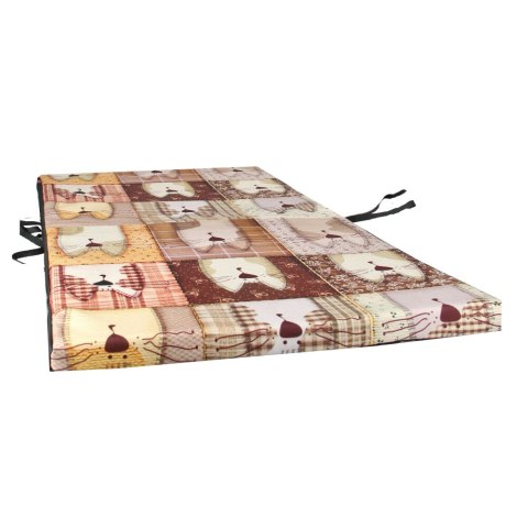 Poduszka wodoodporna na krzesło z oparciem TIP 80x40 cm Pexeso Beige Poduszka wodoodporna na krzesło z oparciem TIP 80x40 cm Pexeso Beige