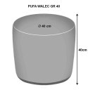 Pufa z pokrowcem filcowym Antracyt GR40 Pufa z pokrowcem filcowym Antracyt GR40