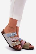Sandał Klapki Model Panto Fino RR267034 Blue - Step in style Step in style