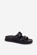 Sandał Klapki Model Sonarea 25SD97-8520 Black - Step in style Step in style