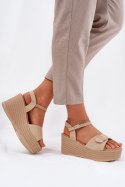 Sandały Model Liniella LOLO22 Khaki - Step in style Step in style