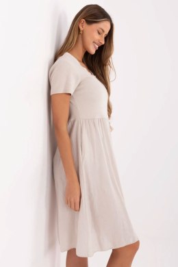 Sukienka Model DHJ-SK-25370.85 Beige - Italy Moda Italy Moda