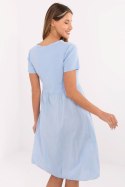 Sukienka Model DHJ-SK-25370.85 Light Blue - Italy Moda Italy Moda Sukienka Model DHJ-SK-25370.85 Light Blue - Italy Moda Italy Moda