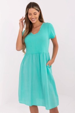 Sukienka Model DHJ-SK-25370.85 Turkus - Italy Moda Italy Moda