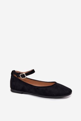 Baleriny Model Deomira 9988-80 Black - Step in style Step in style