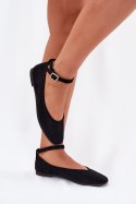 Baleriny Model Deomira 9988-80 Black - Step in style Step in style