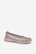 Baleriny Model Leaneila 25PB18-8199 Gold - Step in style Step in style Baleriny Model Leaneila 25PB18-8199 Gold - Step in style Step in style