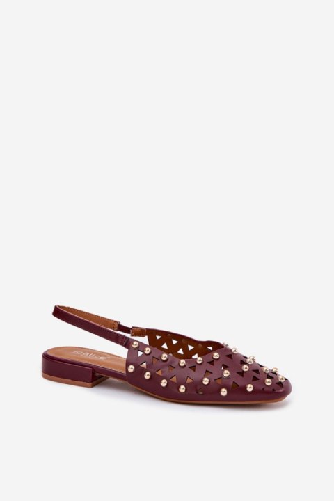 Baleriny Model Nilarisela G471 Bordo - Step in style Step in style Baleriny Model Nilarisela G471 Bordo - Step in style Step in style