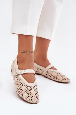 Baleriny Model Orphali C-674 Beige - Step in style Step in style