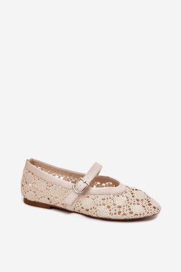 Baleriny Model Orphali C-674 Beige - Step in style Step in style