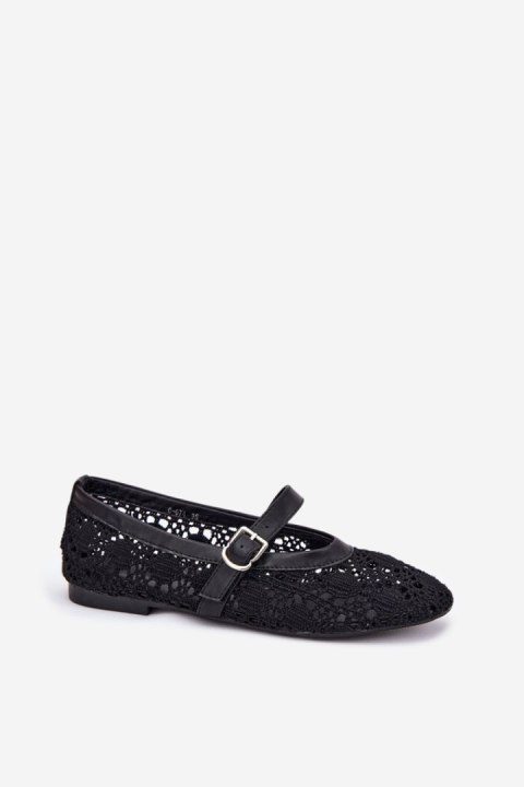 Baleriny Model Orphali C-674 Black - Step in style Step in style Baleriny Model Orphali C-674 Black - Step in style Step in style