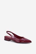 Baleriny Model Testori UC-170 Bordo - Step in style Step in style Baleriny Model Testori UC-170 Bordo - Step in style Step in style