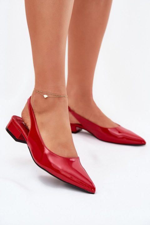 Baleriny Model Testori UC-170 Red - Step in style Step in style Baleriny Model Testori UC-170 Red - Step in style Step in style