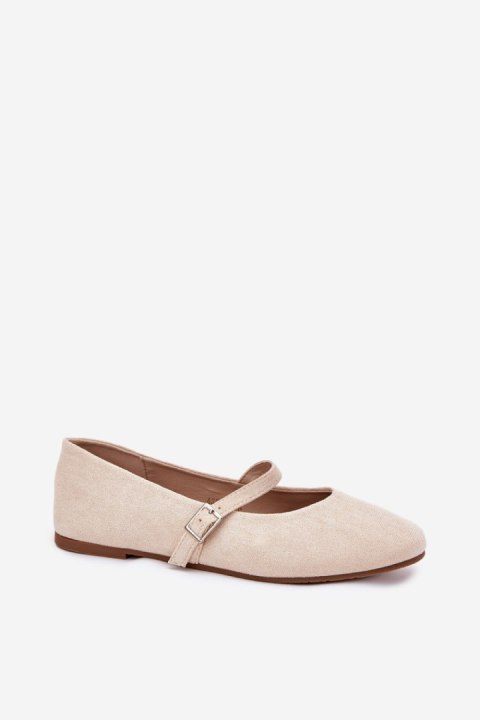 Baleriny Model Tirilina A336-6 Beige - Step in style Step in style Baleriny Model Tirilina A336-6 Beige - Step in style Step in style