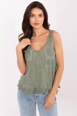 Bluzka Model MI-BZ-8823.73 Khaki - Italy Moda Italy Moda