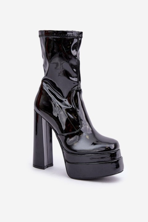 Botki Model Lotisha C-244 Black - Step in style Step in style Botki Model Lotisha C-244 Black - Step in style Step in style
