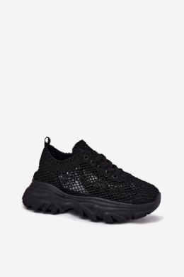 Buty Sportowe Model Jelhiris SF-69 Black - Step in style Step in style