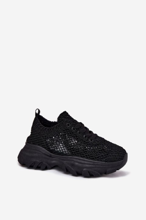 Buty Sportowe Model Jelhiris SF-69 Black - Step in style Step in style Buty Sportowe Model Jelhiris SF-69 Black - Step in style Step in style