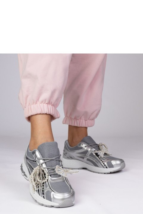 Buty Sportowe Model Lekrus HY2309 Silver - PRIMO PRIMO Buty Sportowe Model Lekrus HY2309 Silver - PRIMO PRIMO